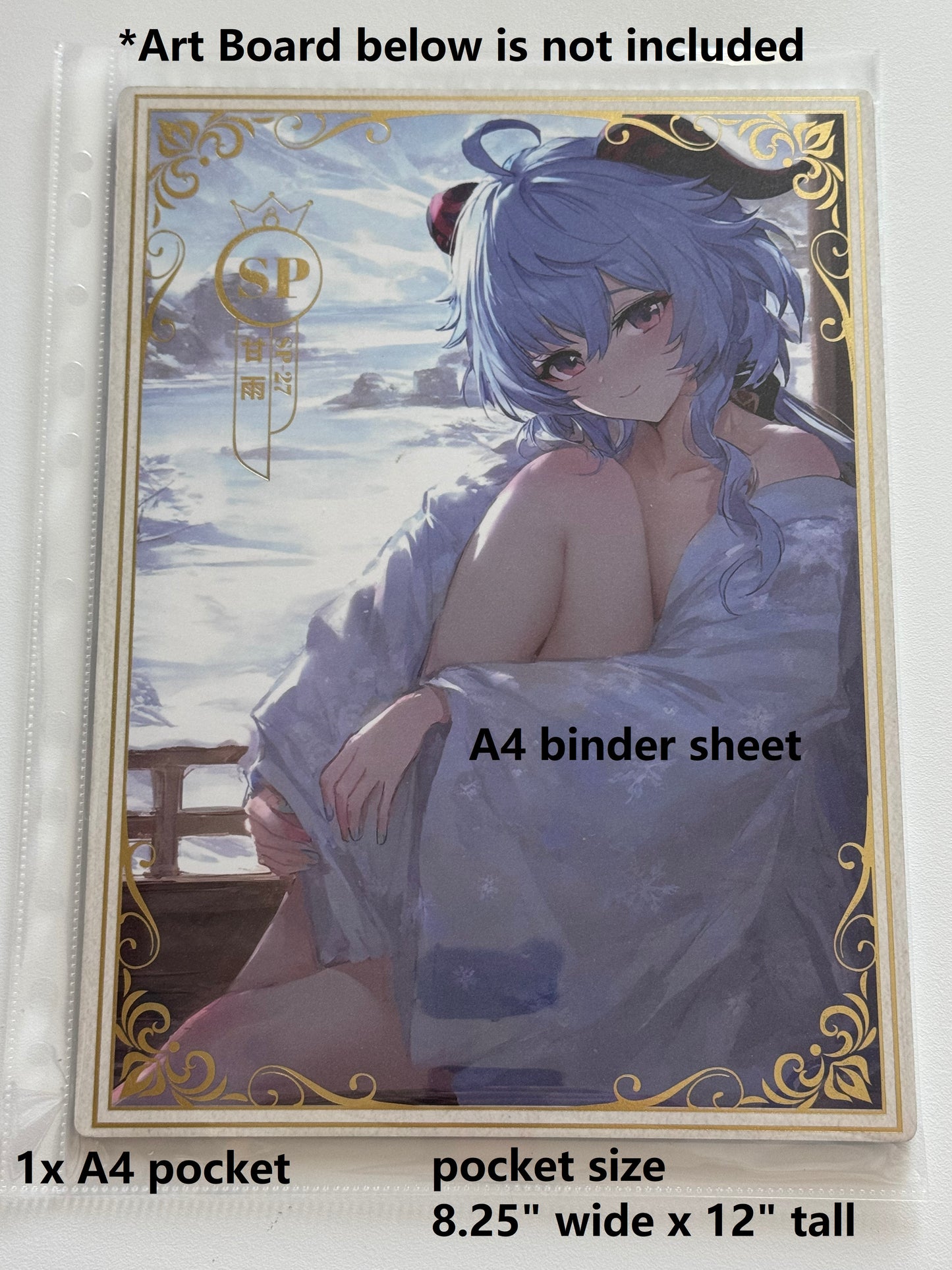 A4 Binder Sheet (10x sheets)