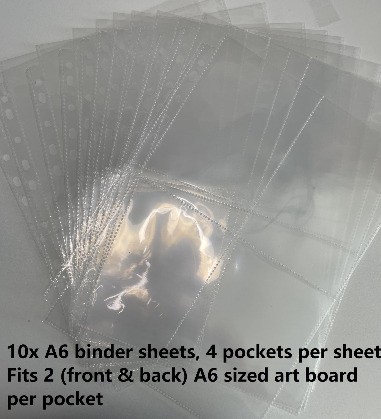 A6 Binder Sheet (10x sheets)