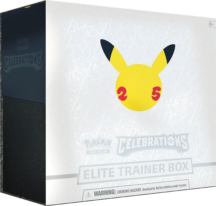 SWSH 7.5 Celebrations Pokemon Elite Trainer Box